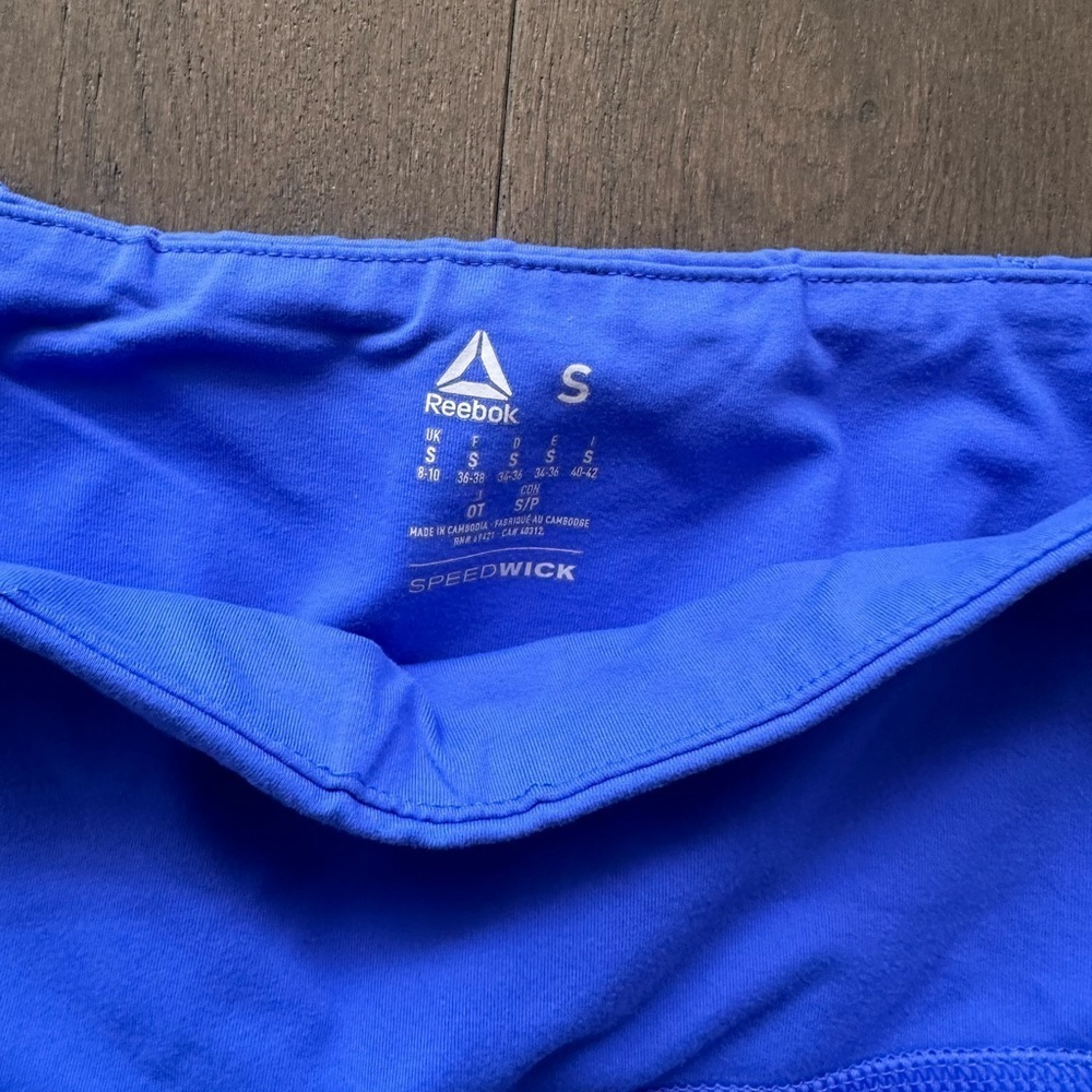 Reebok high rise tight acid blue leggings​​​​ - Picture 3 of 4